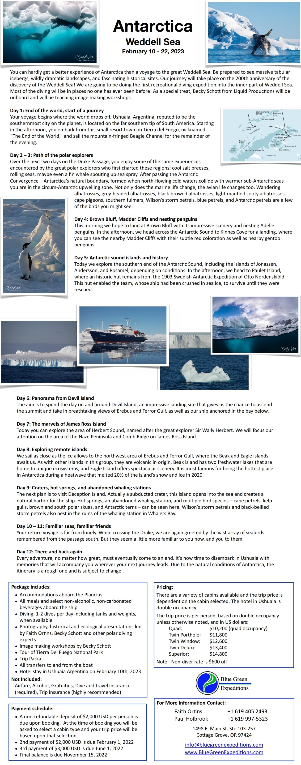 Antarctica Weddel Sea Expedition - 202302