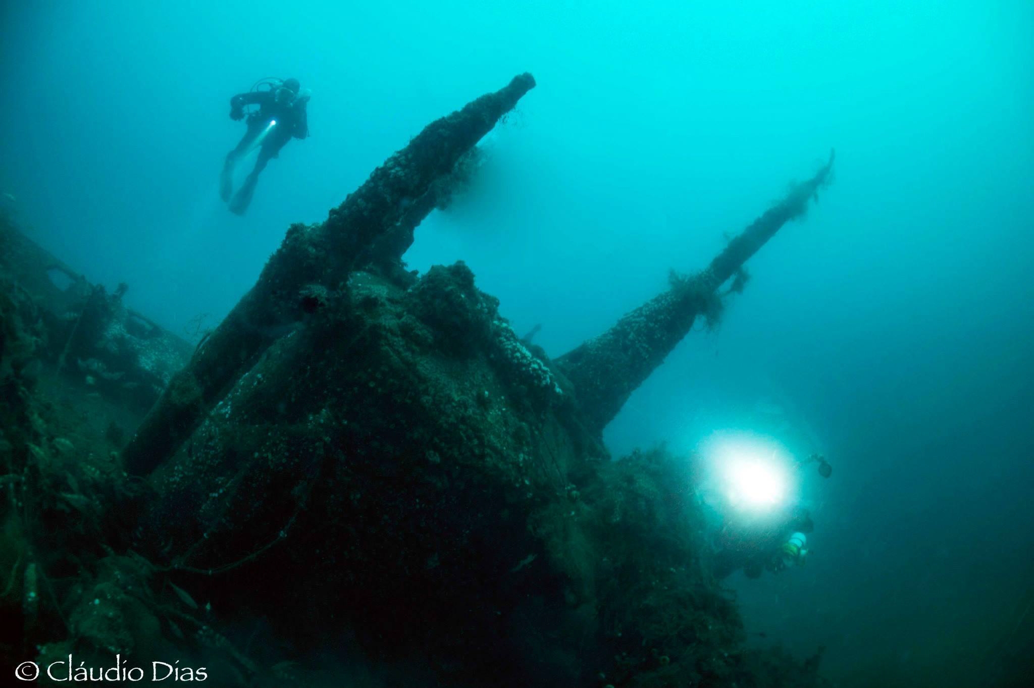 Portugal - underwater wreck